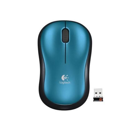 MOUSE INALAMBRICO LOGITECH M185 AZUL