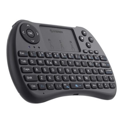 TECLADO INALÁMBRICO STEREN MINI SMART TV NEGRO