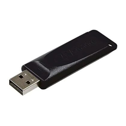 MEMORIA USB 64GB VERBATIM SLIDER NEGRO