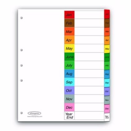 SEPARADOR WILSON JONES MENSUAL ENE-DIC