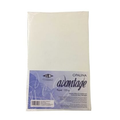 PAPEL OPALINA AVANTAGE T/O 125GR BCA