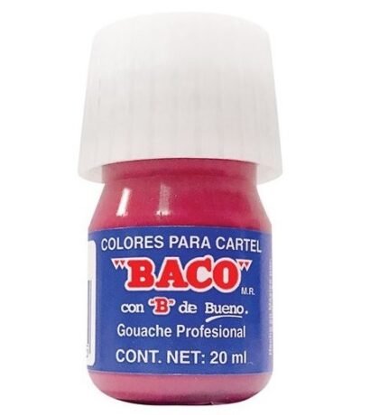 PINTURA CARTEL BACO 20ML 56 ROJO CARMESI