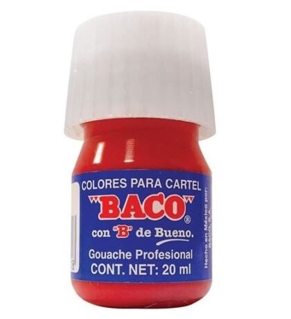 PINTURA CARTEL BACO 20ML 58 GERANIO