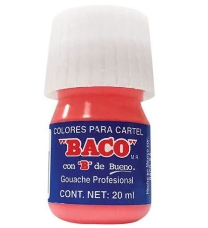 PINTURA CARTEL BACO 20ML 59 ROSA MEX