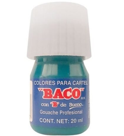 PINTURA CARTEL BACO 20ML 65 AZUL TURQUESA