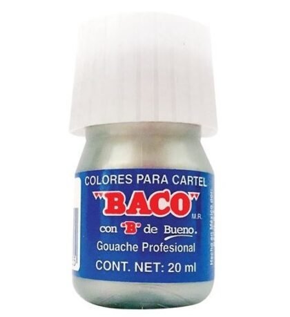 PINTURA CARTEL BACO 20ML 70 PLATA