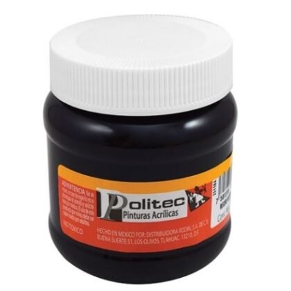 PINTURA POLITEC 250ML 302 NEGRO INTENSO