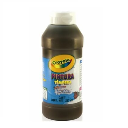PINTURA TEMPERA CRAYOLA 237ML CAFE