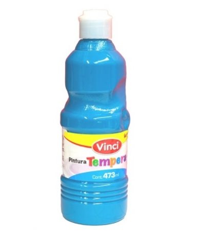 PINTURA TEMPERA VINCI 473ML AZUL PASTEL