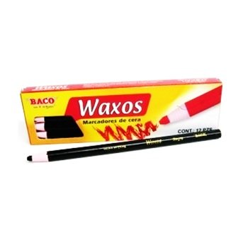 MARCADOR CERA WAXOS BACO NEGRO
