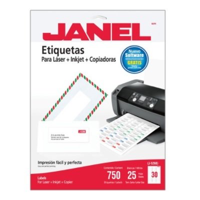 ETIQUETA LR JANEL 108 J5260 25X67C/750