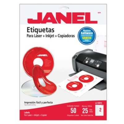 ETIQUETA LR JANEL 108 J5931 PARA CD CON 50