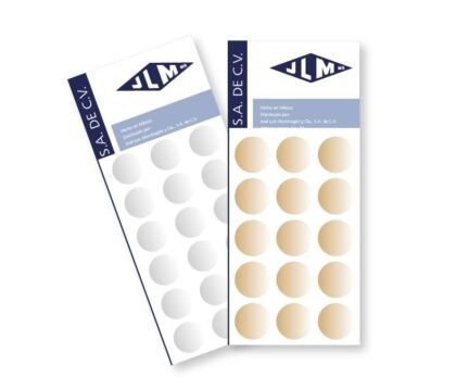 ETIQUETAS REDONDAS JLM 14MM TRAN CON 105