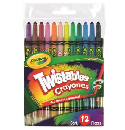 CRAYONES CRAYOLA TWISTABLES CON 12