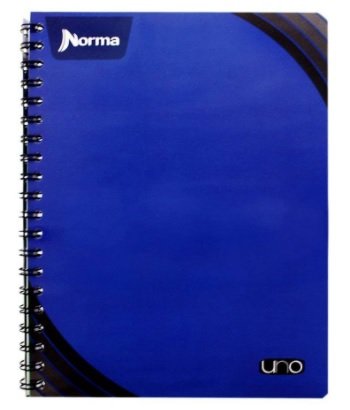 CUADERNO PROFESIONAL NORMA UNO CUADRO GRANDE 100 HOJAS