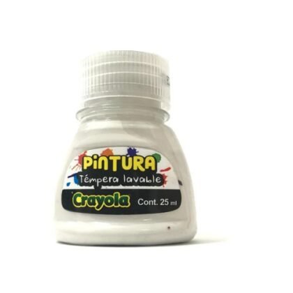 PINTURA CARTEL CRAYOLA 25ML BLANCO