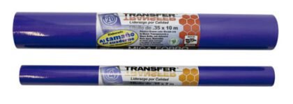PLASTICO ADHERIBLE TRANSFER 35CMX1MT MORADO