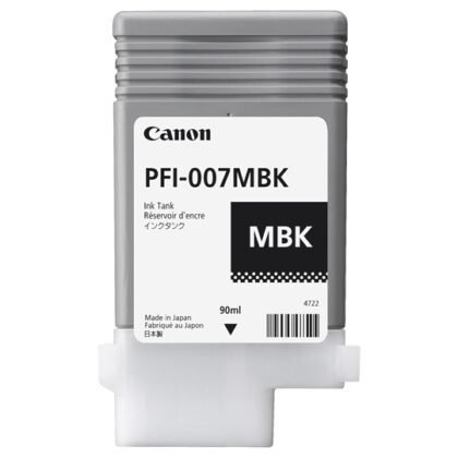 TINTA CANON 07MBK 2142C001AA NEGRO 90ML