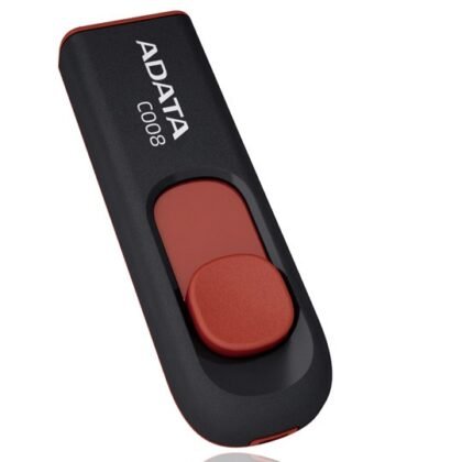 MEMORIA USB 32GB ADATA C008 NEGRO/ROJO