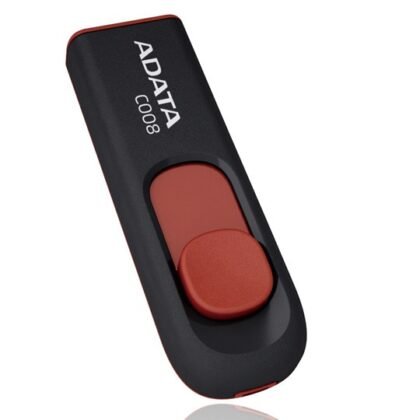 MEMORIA USB 16GB ADATA C008 NEGRO/ROJO