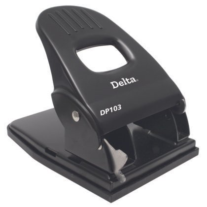 PERFORADORA 2 ORIFICIOS DELTA BARRILITO 7/8 CM