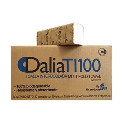 TOALLA MANOS INT DALITAS CON 100