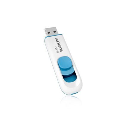 MEMORIA USB 64GB ADATA C008 BLANCO/AZUL