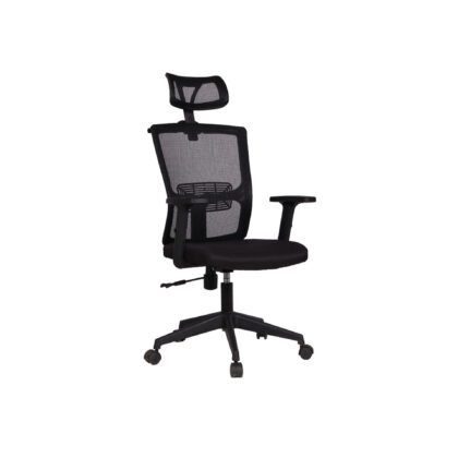 SILLÓN EJECUTIVO EDAR ARGOS ALTO CON B NEGRO