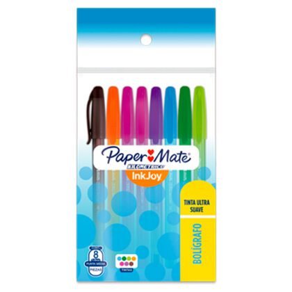 BOLIGRAFO BEROL ST KILOMETRICO SURT 8 PZ