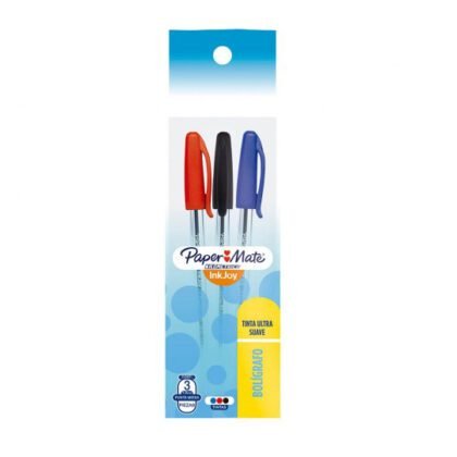BOLIGRAFO BEROL PAPER MATE 3 PZAS SURTIDO