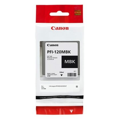 TINTA CONTINUA CANON PFI-120 NEGRO MATE