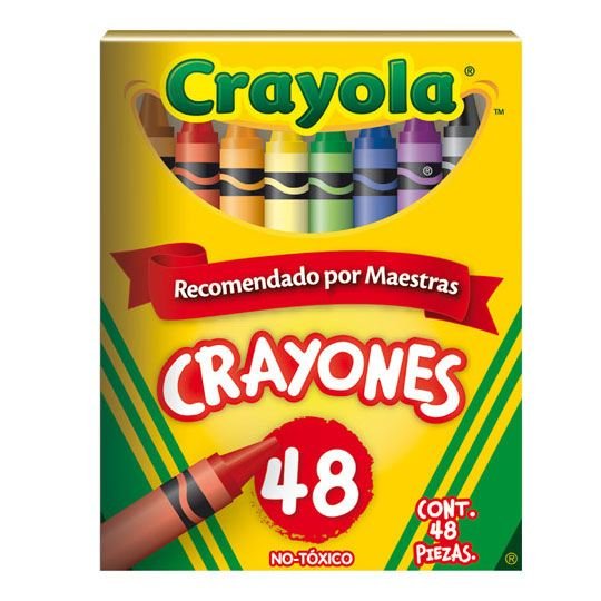 CRAYONES CRAYOLA REGULAR REDONDO CON 48