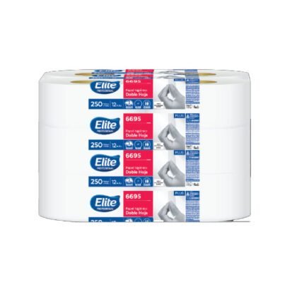 PAPEL HIGIÉNICO ELITE 12 ROLLOS 250 M