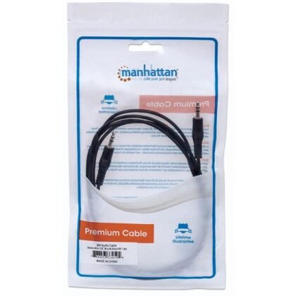 CABLE AUDIO MANHATTAN 334594 NEGRO