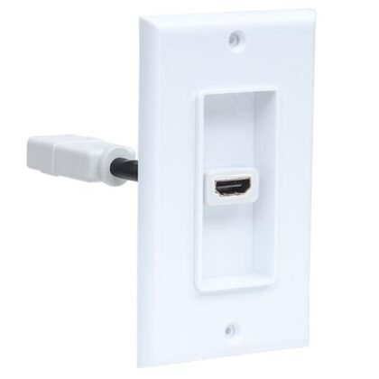 TAPA DE PARED PARA HDMI 1 PTO MANHATTAN BLANCO