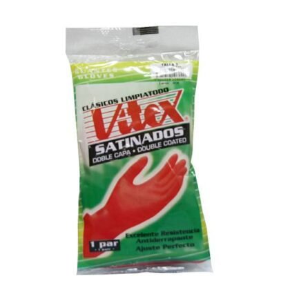 GUANTES HULE VITEX GUA0012GV NO.8 ROJO