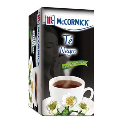 TÉ MCCORMICK NEGRO CAJA CON 25PZ