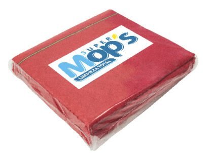 FRANELA SUPER MOPS MOPS170 ROJA 100X50CM