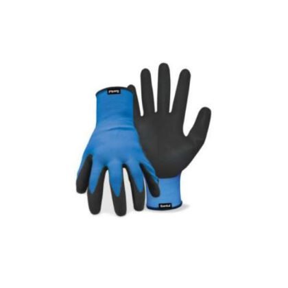 GUANTES SANTUL POLIESTER NITRILO NEGRO/AZUL
