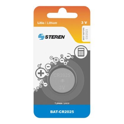 PILA LITIO BOTON STEREN CR2025 3VCC 1