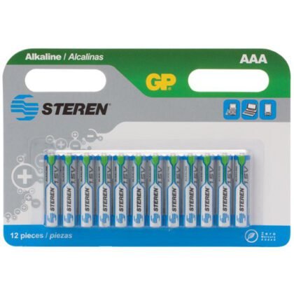 PILA ALCALINA STEREN GP / AAA 12PZ
