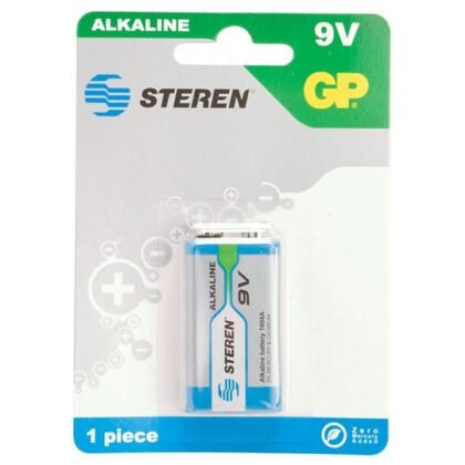 PILA ALCALINA STEREN GP / 9 VOLTS 1PZ
