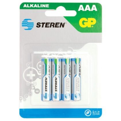PILA ALCALINA STEREN GP / AAA 4 PZ