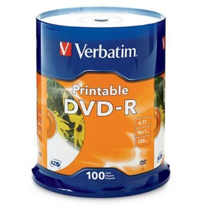 DVD-R VERBATIM 95153 120M/4.7GB CON 100