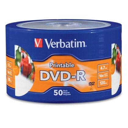 DVD-R VERBATIM VB97167 120M/4.7GB CON 50