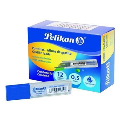 MINAS PARA LAPICERO PELIKAN 0.5 MM HB CON 12