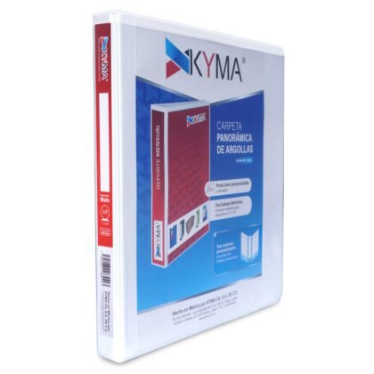 CARPETA KYMA V BLANCA PARA 90HJ "O"0.5"