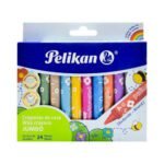 CRAYONES PELIKAN JUMBO REDONDO CON 24