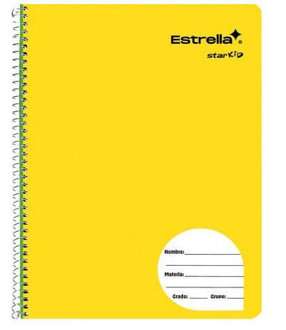CUADERNO PROFESIONAL ESTRELLA KID CUADRO CHICO 100 HOJAS