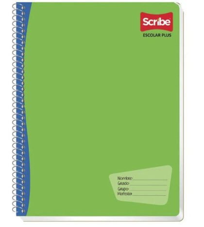 CUADERNO PROFESIONAL SCRIBE ESCOLAR BLANCO 100 HOJAS